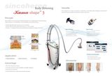 Sincoheren Kuma Shape Srv-106 Body Shaping (RF+Vacuum+infrared+massage roller) Device