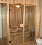 Two Person Indoor Cedar Sauna Room