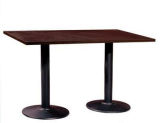 Metal Restaurant Table with Two Stand (RT-011)