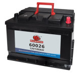 60026 DIN Standard 12V100ah Rocket Car Battery Storage Battery
