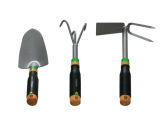 carbon steel wooden handle with TPR outdoor garden tools part T23