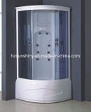 White Background Shower Room with Computer Controled FM Radio (681)