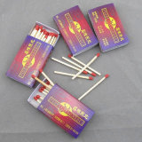 Wooden Color Match Sticks Safety Matches