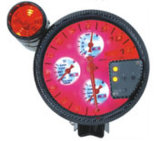 5inch Four in One Gauge, Rpm/Oil Temp. Volts. Water Temp LED 4-in-1 Auto Gauge