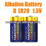 Naccon D Lr20 Alkaline Battery Dry Primary Battery