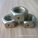 HDG Hex with Thread Hole Nut