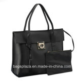 Genuine Leather Handbags with Pocket Womentote Bags Customized Handbags Md6068 Md6069 Md6070