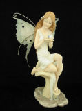 Cute Resin Sculpture Statues Fairy for Decoration