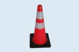 900mm PVC Cone Black Base with CE (TR10B36)