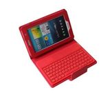 Wireless Bluetooth Keyboard Leather Case for Samsung Galaxy Tab 3