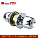 Stainless Steel Ball Knob Locks (5831ET-PSS)