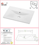 390mm Width High Quality Bathroom Porcelain Upc Cabinet Sink (SN1595-70)