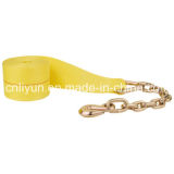 4'' Winch Strap / 100% Polyester Strap with Chain Anchor