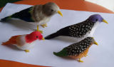 Simulation Feather Handicraft Article-Feather Bird