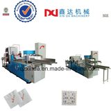 Full Automatic Colorful Printing Folding Paper Napkin Machine Plant