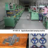 Liquid Silicone Label Tag Logo Hot Pressing Machine Clothes Garment