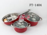 Stainless Steel Grill Fry Pan Set (FT-1404-XY)