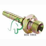Bsp Male 60 Degree Bonded Seal Hydraulic Hose Fitting