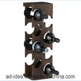 Special Style Wooden Wine Exhibition Stand / Wooden Wine Display Stand