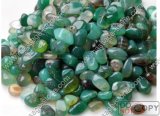 Tumbled Green Agate Stone for Home Decoration