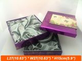 2015 New Style Custom Purple Gift Jewelry Boxes