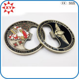 Metal Crafts Factory Sell Cheap Challenge Coin with Opener Function