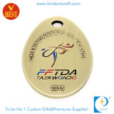 Fashion Antique Brass Taekwondo Medal for Club Souvenir Craft