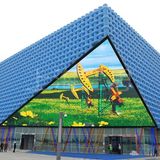 Outdoor Advertisng Triangle Shaped LED Display