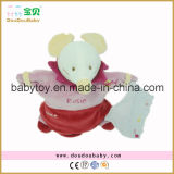 Animal Mouse Plush Hand Puppet Toy with Handkerchief