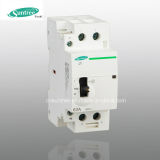 CT Modular Contactor DIN Rail Mounted 2 Pole 25A Electric Contactor Automatic