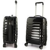 Beauty Black Travel Case Trolly Suitcase PC Luggage (HX-W3614)