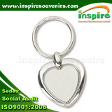 Promotion Gift with Heart Shaped Spinner Keychain (K505)