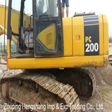 Used Komatsu Excavator with Lowest Price (PC200)