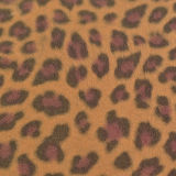 Leopard Printing Yangbuck Shoe Lining Leather (HD2013-10-01)