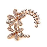Hot-Selling Diamond Flower Brooch Fashion Accessories