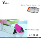 Triangle Portable Power Bank with 1.5W LED Flashlight (YR022)
