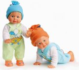 14-Inch Battery-Operated Doll with Crawling, Walking and Talking Functions