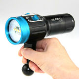 2014 New Waterproof 100 Meters Diving Video Lamp LED Light LED Torch V13