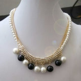 Ladies' Beads Pendant Necklace (NL055)