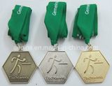 Metal Zinc Alloy Challenge Medal in Different Plating (WIGU-063)