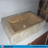 Travertine Square Stone Sink