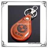 Fashion Water-Drap Design Car Mark Leater Key Chain (5)