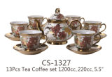 CS-1327 Porcelain 13PCS Tea Set