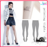 Fashion Sexy 20d Printing Tights Pantyhose Leggings Silk Socks Stockings for Women (SR-1263)