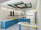 Lacquer Kitchen Cabinet (Blue Sea)