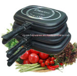 Non Stick Double Sided Fry Pan (ZY-D032-MT)