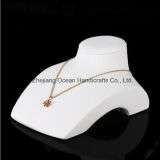 Counter Shop White Jewelry Display for Necklace (MT-091)