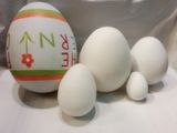 Easter White Plastic Eggs