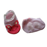 Cotton Ankle Baby Sock with Lace in Welt Bs-85