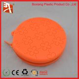 Round Shape Custom Logo Silicone Wallet